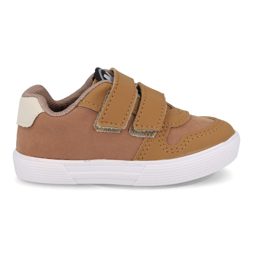 Molekinho Tenis 2136-173-26281-76941 Caramelo-Branco Off Sint_3__